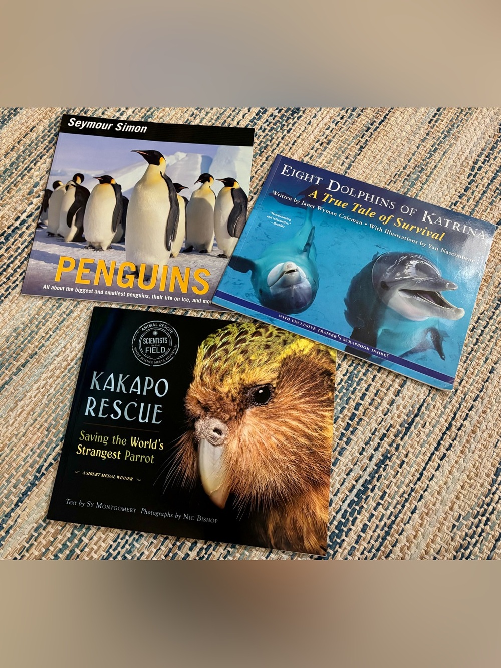 Lot of Three (3) Children’s Nature Books